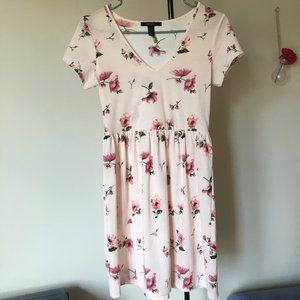 Flowery Pink Dress